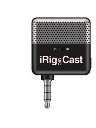touch, ipad irig Mic Cast Ultra-compact analog