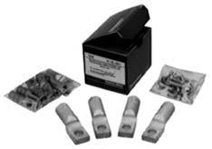 Transformer Lug Kits for Aluminum Code Conductor Kits include all the necessary range taking compression or mechanical type lugs and bolting hardware to connect to the designated transformers.