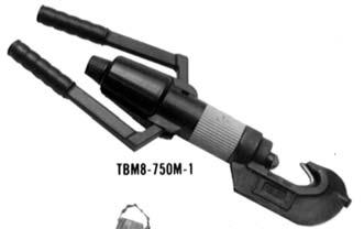 SMART Connector Tools Color-Keyed Wire Barrel Before Compression TBM8-750M- TBM8-750 After Compression the connector and conductor are formed into a solid mass.