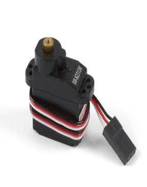 Servo Motor can be commanded to rotate to a specific angle.
