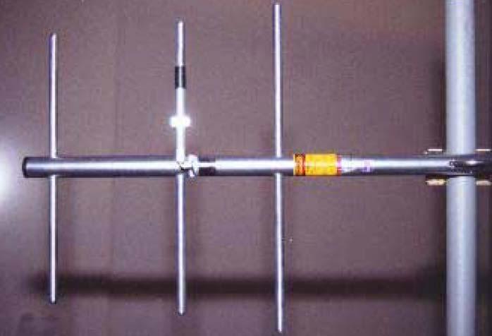 5.5.4 Array Antenna Yagi Antenna The most easiest and efficient directional antenna is the Yagi Uda Antenna. It is named after its inventors Prof. Uda and Prof. Yagi. This antenna has been successfully used for VHF band terrestrial home Television reception.