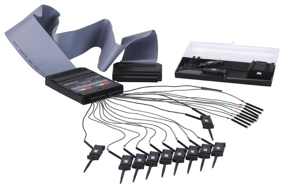 The tools you need Included in all MSO models MSO license - LA2540C Decode license - DC2540C The 16 integrated digital channels are displayed along-side analog channels allowing users to