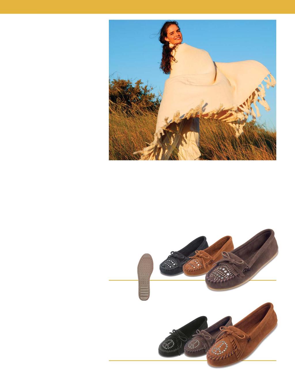 1946 The finest in moccasins and casual footwear. 2011 Women's Moccasins... p4 Thunderbird... p5 hide Moccasins... p6-7 Women's Moccasins... p8-9 s... p10-11 s... p12-13 Men s Moccasins.