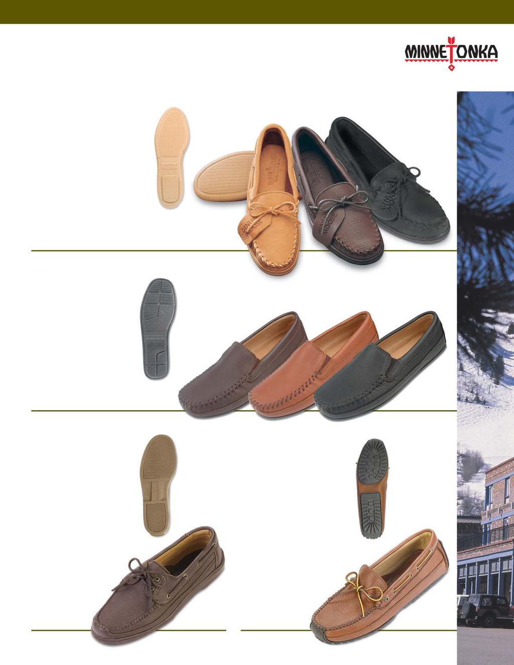hide Moccasins All Styles In Stock For Immediate Delivery. hide Classic Classic styles made from soft, supple genuine hide. Fully padded insole with lightweight flexible rubber sole.