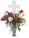 This lasting memorial is designed to be used at the graveside.