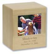 Photo Urn (Large) 30-P-002 Solid wood with a