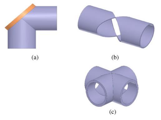 Modelling miter bends and gaps Linear combination of hybrid modes are propagated across either gap or miter bend diffraction and ohmic losses are calculated Gaps/miter bends are treated as large