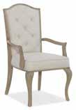 Upholstered Side Chair Rubberwood Solids with Fabric Fabric: Bond Linen 20W x 25 1/4D x 42H