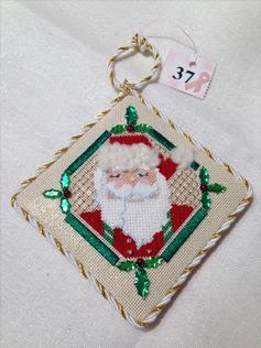41: Needlepoint Angel Ornament MOB