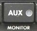 The volume of the function selection annunciations and recorder playback can be adjusted through a hole on the top of the unit marked ANN VOL.