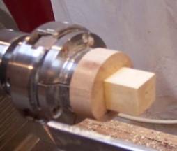 The lid is ready to drill with a 7/16 drill to a depth of about 1/2.