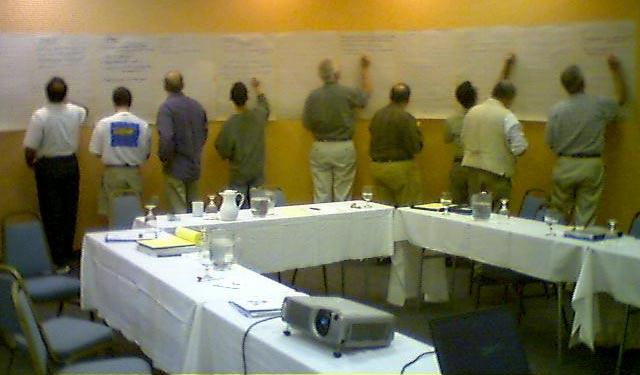 groups, working in progressive stages: Ideation & design innovation