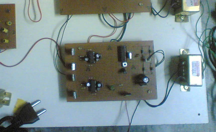The hardware consists of control circuit and power circuit. The control board generates the pulses required by the MOSFETs.