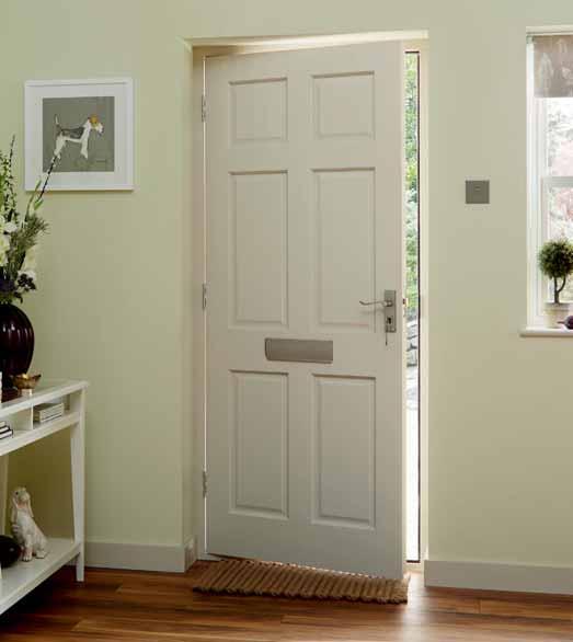 Regent This six panel hardwood door arrives unstained and lends itself to a variety of settings and colour schemes.
