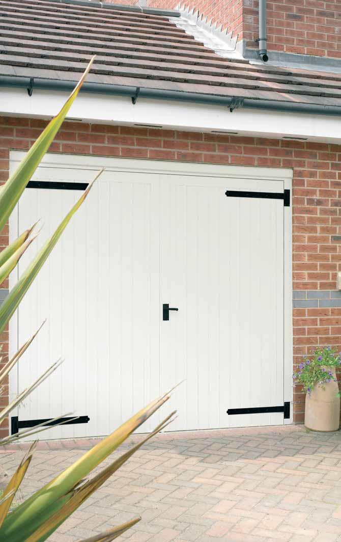 Garage Doors Our garage doors will enhance the exterior of your property.