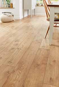 Howdens Professional Fast Fit V Groove Available in textured and registered embossed finishes, this premium laminate flooring has the natural, authentic