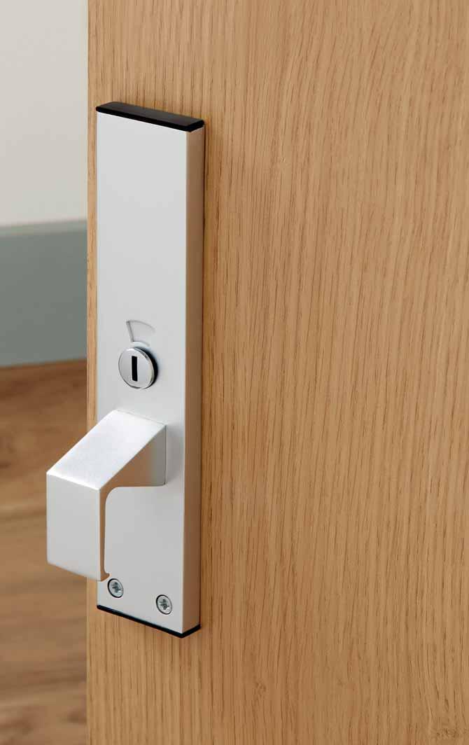 Commercial door furniture Howdens supplies a range of commercial door furniture suitable for communal buildings, offices and commercial properties.