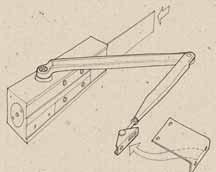 Hardware An illustrated technical guide Door closers In order to help us recommend the best door closer for your needs, please make sure you know your door width, height, location, usage, fire door
