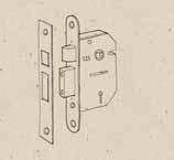 mortice latches can be used on internal doors in general domestic applications. They can be used in conjunction with lever handles.