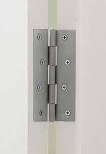 Hinges Sold as single units unless otherwise stated. Butt hinges Butt hinges are basic general purpose hinges, mainly used for hanging standard doors in low use, domestic applications.