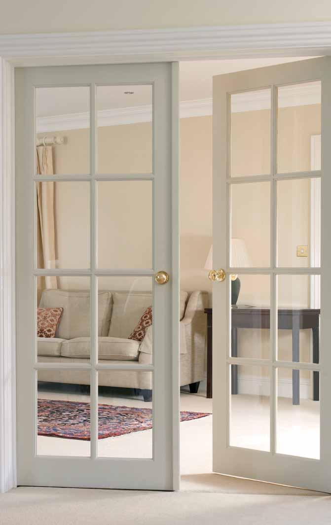 Internal softwood doors This range features a wide choice of glazed