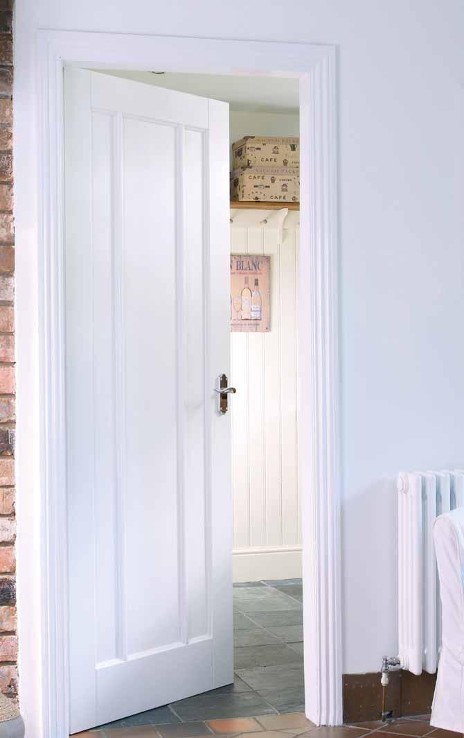 Internal primed stile and rail doors Offering standard and glazed designs, these primed doors are constructed using