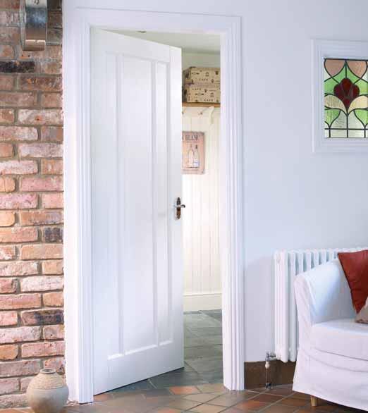 Primed Worcester This simple, elegant door can be painted to suit any colour scheme.