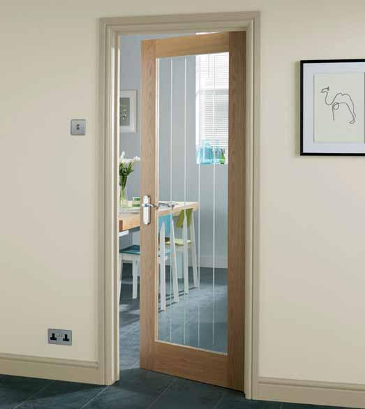 Genoa Oak glazed This glazed option of the Genoa Oak door adds interest and works well in both modern and classic interiors.