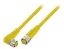 M12, 4-pin Straight PVC Yellow 2 m BCC05FF M12, 4-pin Angled PUR Yellow 2 m BCC05TA M12, 4-pin Angled PVC Yellow 2 m BCC05TF Connectors C without are suitable for PNP