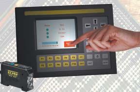 REMOTE AUTOSET Remotely adjust the sensor from a push button momentary switch or a touch screen to PLC instantly.
