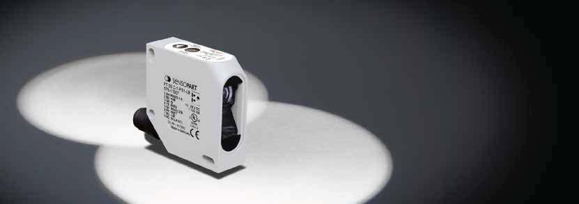 FT 50 C white-light colour sensor Reliability despite varying object distances made in Germany TYPICAL FT 50 C High depth of field for reliable detection