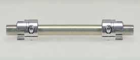The length of Synchroniser Shaft (b) is defined as follows: a b KLE 6 60x60 KLE 8 80x80 Tube D20x3 St D25x3 St b a - 65 mm a - 70 mm a Distance between Linear Units Table 10 Synchronisation n [min -1