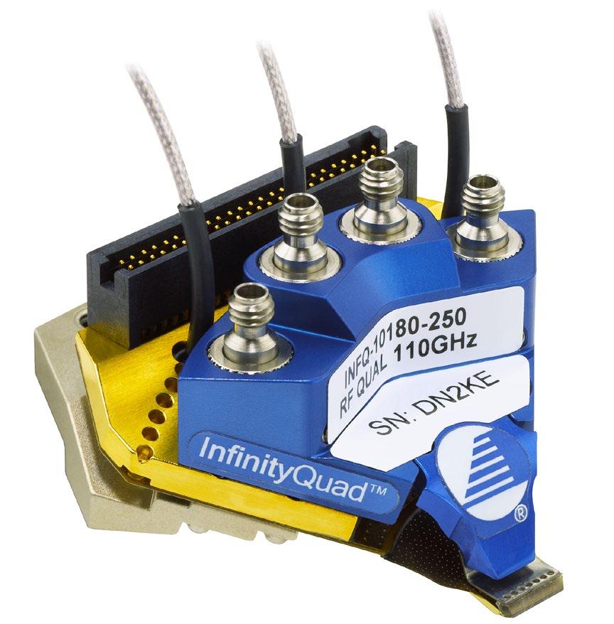 MULTI-CONTACT RF PROBES InfinityQuad Probe The first and only configurable multi-contact RF/mmW probe.