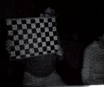 Figure 3 shows the depth map produced by the Kinect sensor for the IR image in Figure 2. The depth value is encoded with gray values; the darker the pixel, the closer the point is to the camera [8].