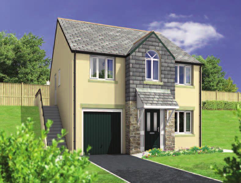 The Trevose 3 bedroom home lease note: The Trevose housetype is being constructed