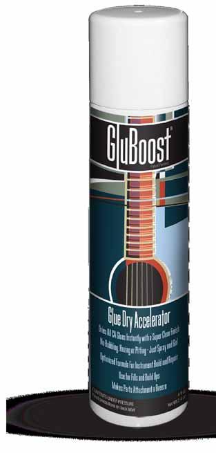 GluBoost dries my glues instantly, and completely eliminates these undesirable end results.