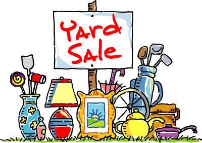 MARCH 10th 9:00am Noon YARD SALE @ your site SATURDAY Got some stuff to sell?