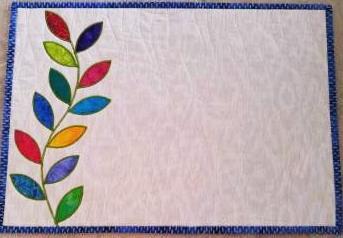 CP Leafy Lovely Placemats July 11, Monday, 1:00 PM 4:00 PM (144730) Accuquilt friendly!
