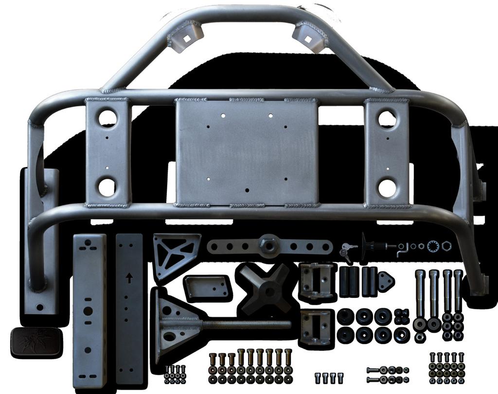 INSTALLATION INSTRUCTIONS INST-17-13-010_C JK Body-Mounted Tire Carrier IMPORTANT: Thank you for purchasing this Poison Spyder product.