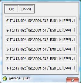 Step 3: Click Import File Step 4: Select all Bands and click OK Step 5: Click Reorder Files Step 6: Reorder Files window opens Step 7: Drag and drop each band in the order of 1, 2,
