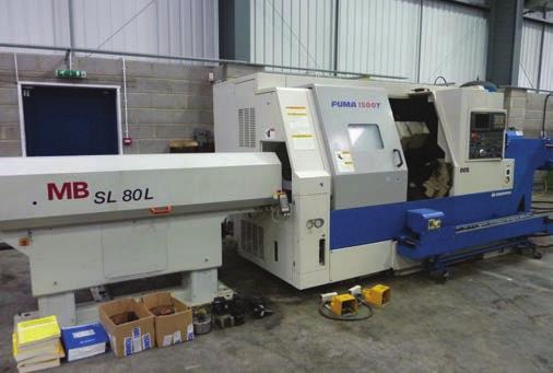 Centre with Fanuc OM Control (1995) Gildemeister Sprint 32 Linear Twin Spindle, 6 & 2 Axis Turning Centre with Fanuc Series 160i-B