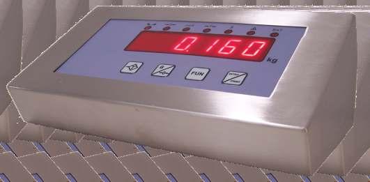 Max. number of verification scale intervals 10000 Load cell excitation power supply 8 VDC Max.