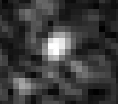 However, when these images are zoomed in on various speckle and target regions, the differences