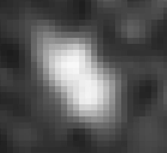 filtered speckle regions.