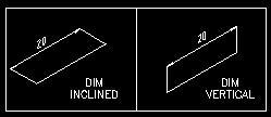 location of dimension. (Just press enter when asked to indicate location of dimension text). Dimensions for Inclined Lines : With this you can write dimensions, for inclined lines.