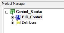 Section One: Using Control Blocks for PID Controllers In this section, the use of control blocks will be used to