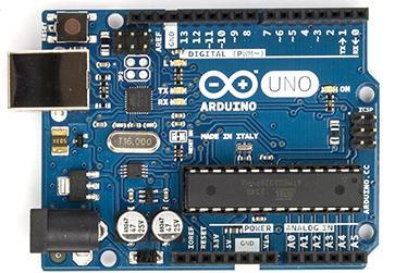 The Arduino has a microcontroller of ATMEL family, this is responsible for managing the data as a previously defined and determined programming.