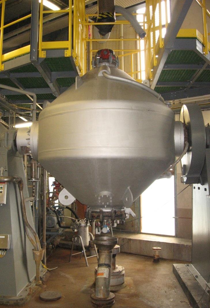 Rotating Catalyst Driers at BASF The Netherlands Objectives o Eliminate manual sampling o Improved quality o Increase throughput with short er