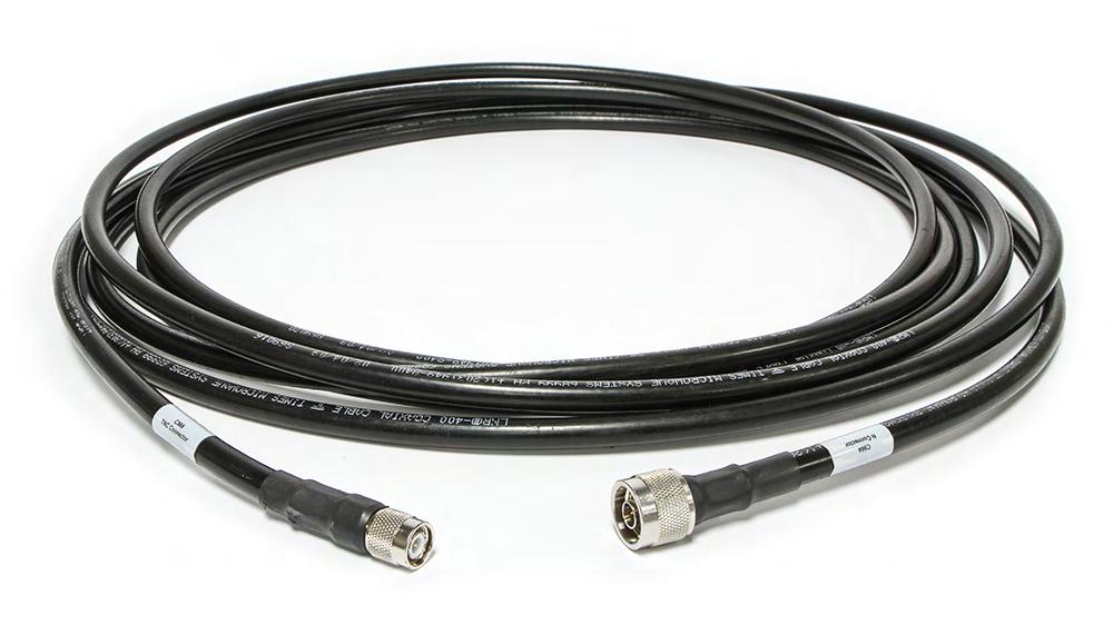 Cabling Coaxial Cables 11 SEL Part Number Description C964 RG-8X TNC to N connector, 50 C966 Low-loss LMR-400 TNC to N connector, 50 C968 Low-loss LMR-400 N to N connector, 50 C975 RG-8X BNC to N