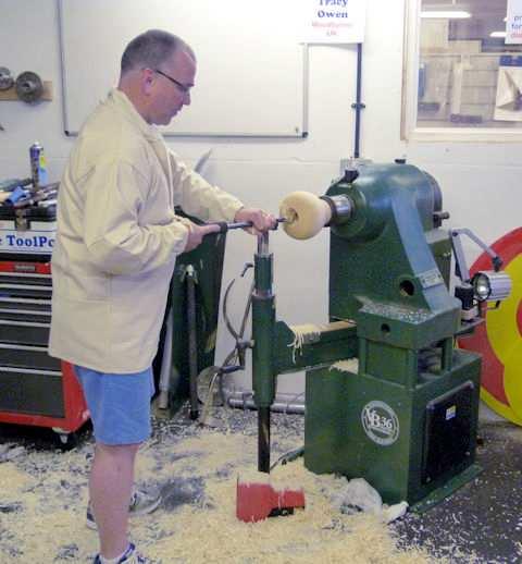 Toolpost are one of the few places I know that offer a try before you buy service - particularly useful if you are entering the minefield of Tracy Owen demonstrated hollowing tools on the VB36.